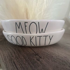 Rae Dunn cat dishes
